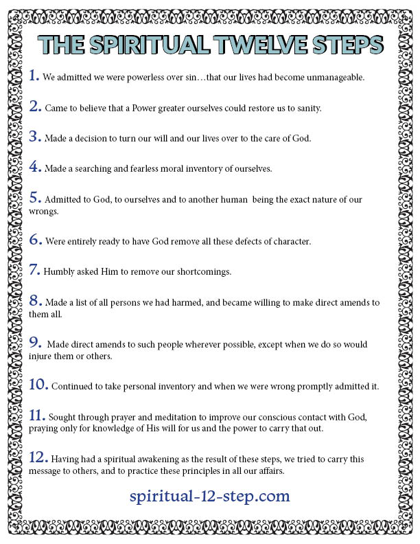 12 steps a spiritual journey pdf
